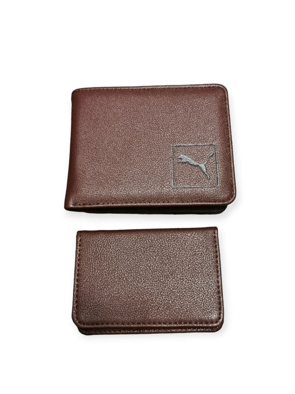 PUMA leather bifold wallet cardholders
